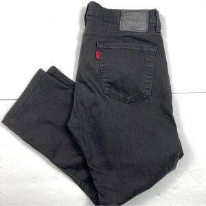 Levi’s 505 Men’s Cotton Denim Jeans size 34 Black 27” Inseam